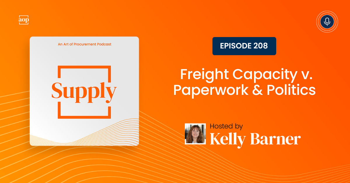 Freight Capacity v. Paperwork & Politics